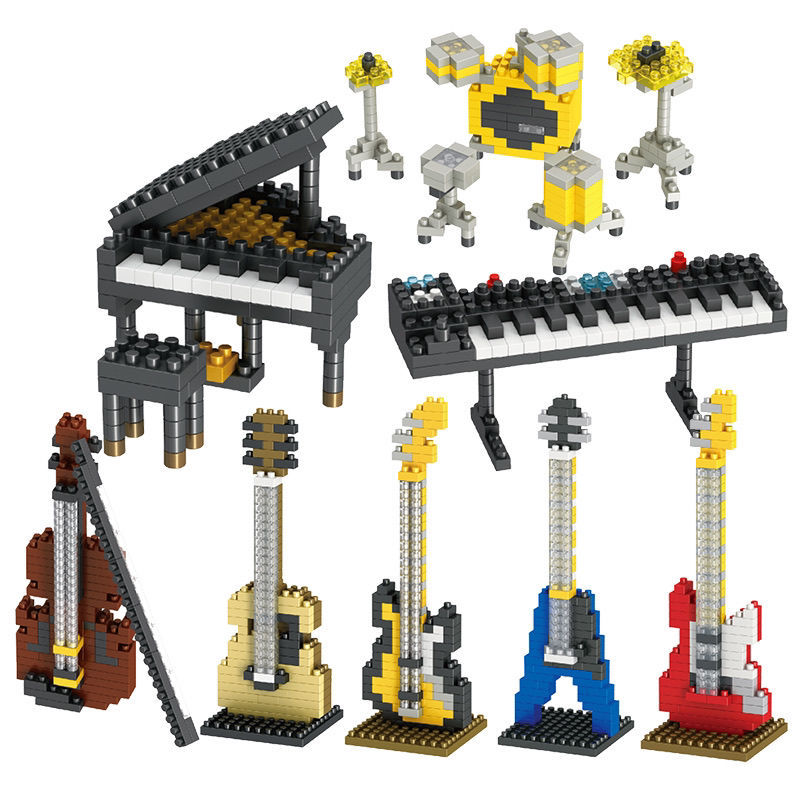 Musical Instrument Tabla - MOC เครื่องดนตรี Building Blocks เพลง Series