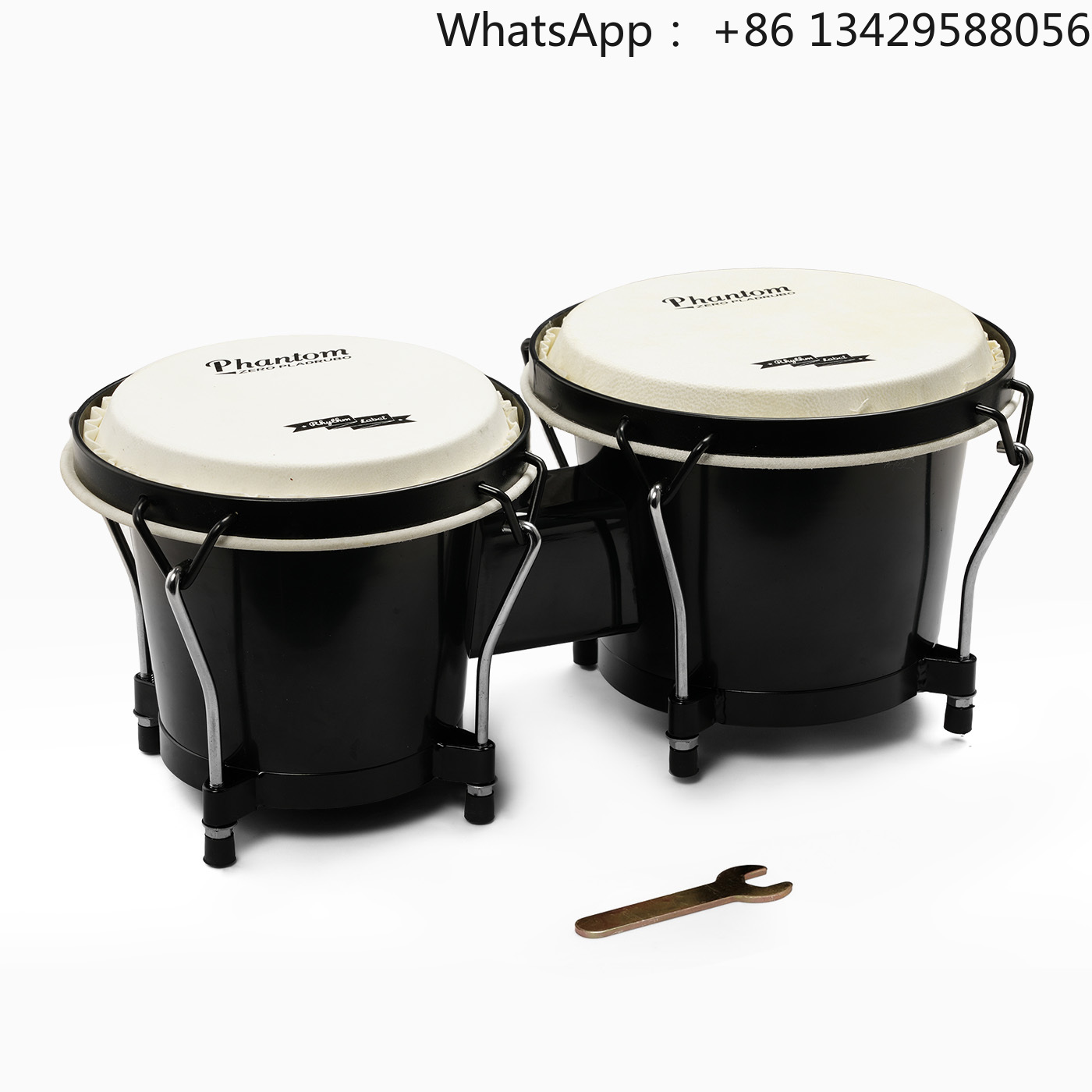Bongo Drum Set - ชุดกลองบองโกอะคริลิคดีไซน์ระดับมืออาชีพ ขนาด 6 นิ้ว และ 7