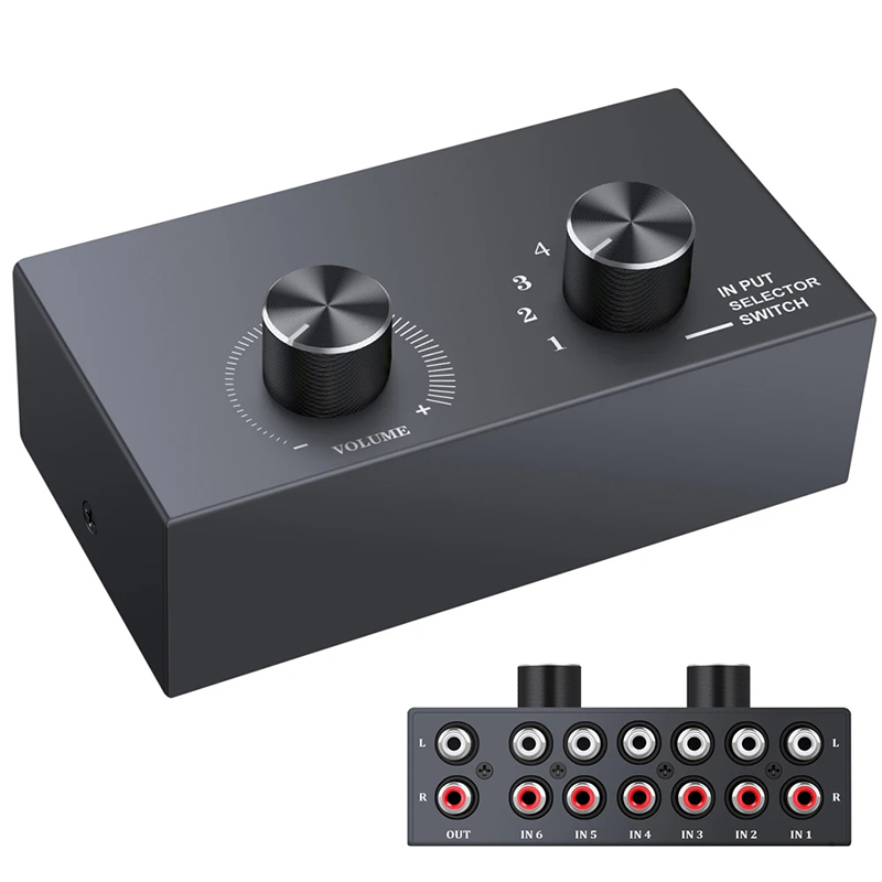 Musical Instrument Vector - 6 ทิศทาง Audio Switcher ตัวเลือก Bi-Directional
