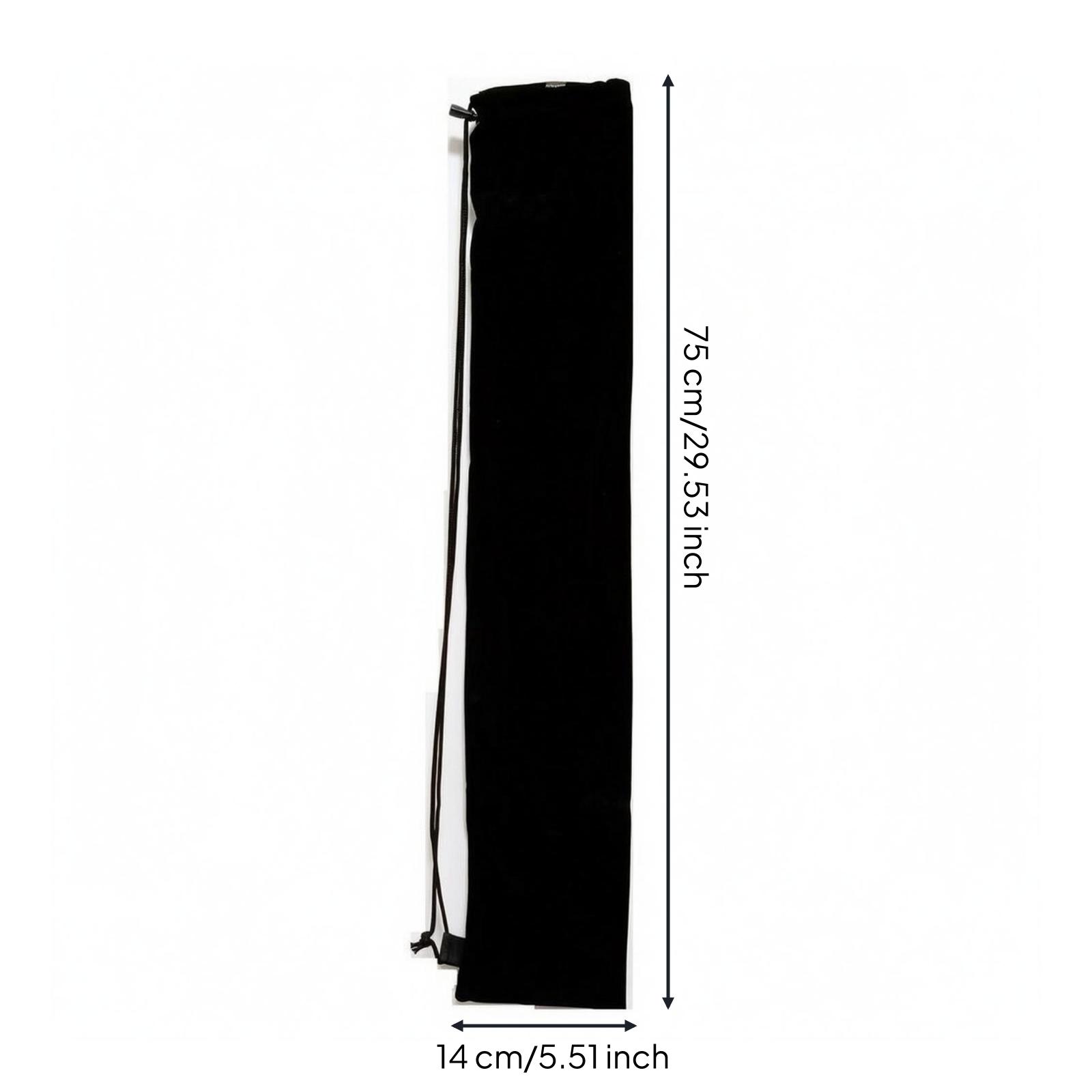 Musical Instrument Flute - กระเป๋าใส่อุปกรณ์ดนตรี กระเป๋าใส่ขลุ่ย กระเป๋าใส่ขลุ่ยแบบมีเชือกผูก วัสดุอ่อนนุ่ม สำหรับใส่เครื่องดนตรีขลุ่ย