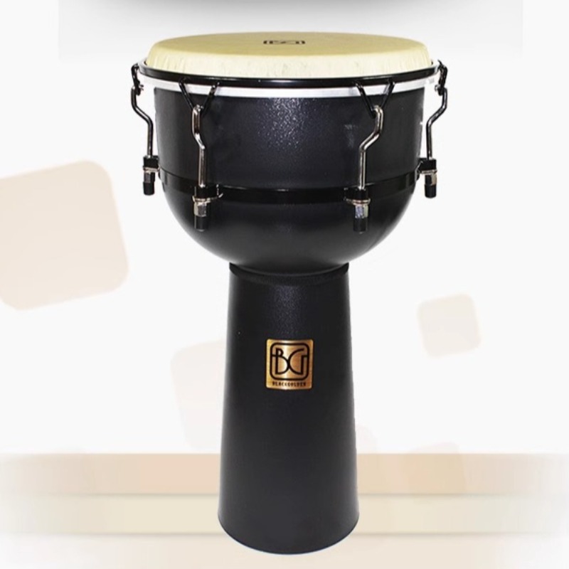 Musical Instrument Africa - กลองเจมเบ้ 10 นิ้ว สำหรับมืออาชีพและผู้เริ่มต้น กลองแอฟริกัน 12