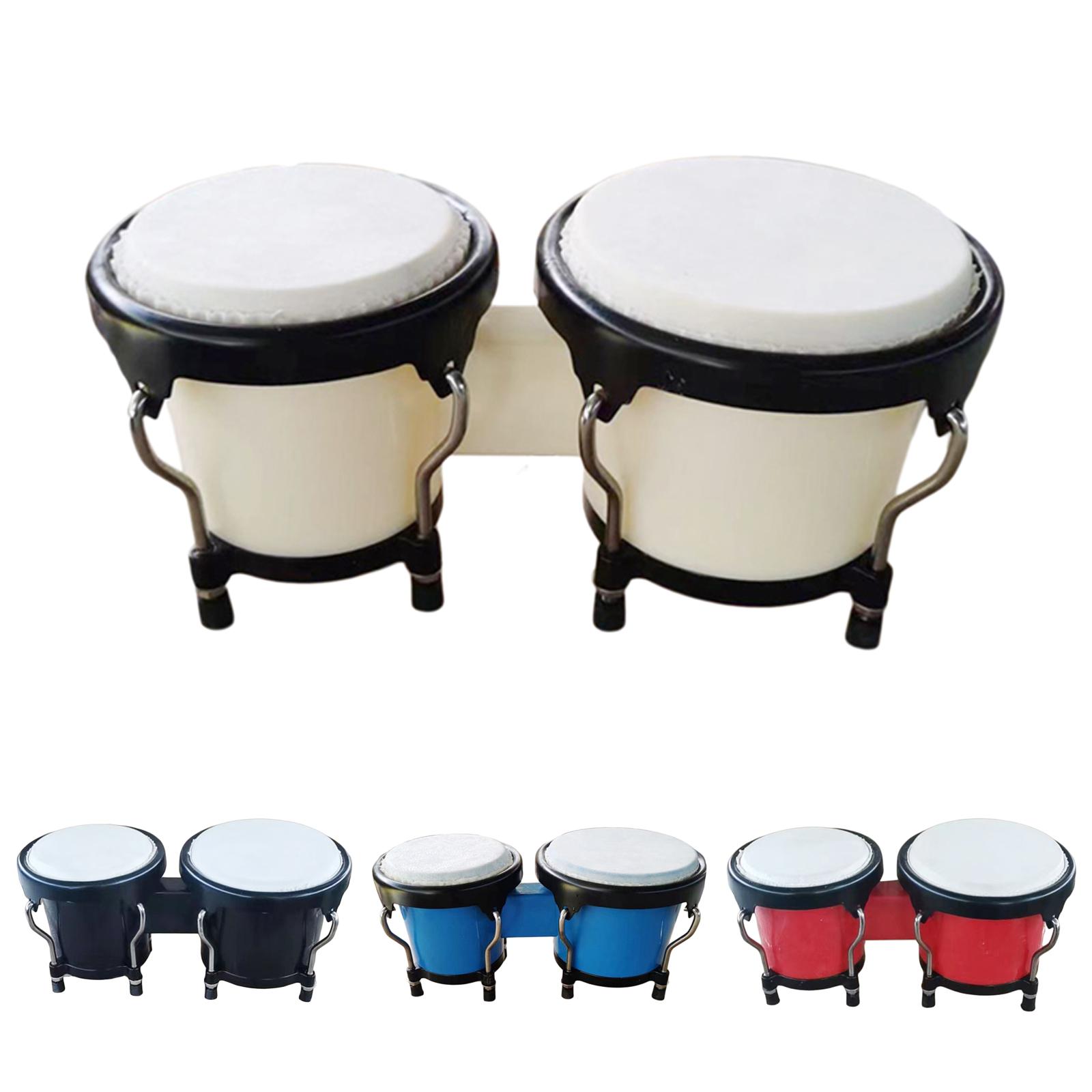 Bongo Drum Set - Percussion Bongos กลองชุด Tunable Montessori Early