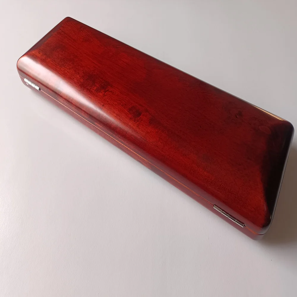 Musical Instrument Flute - กล่องใส่ขลุ่ยไม้เมเปิ้ลสำหรับขลุ่ยและปิคโคโล คุณภาพเยี่ยม กล่องเก็บเครื่องดนตรี