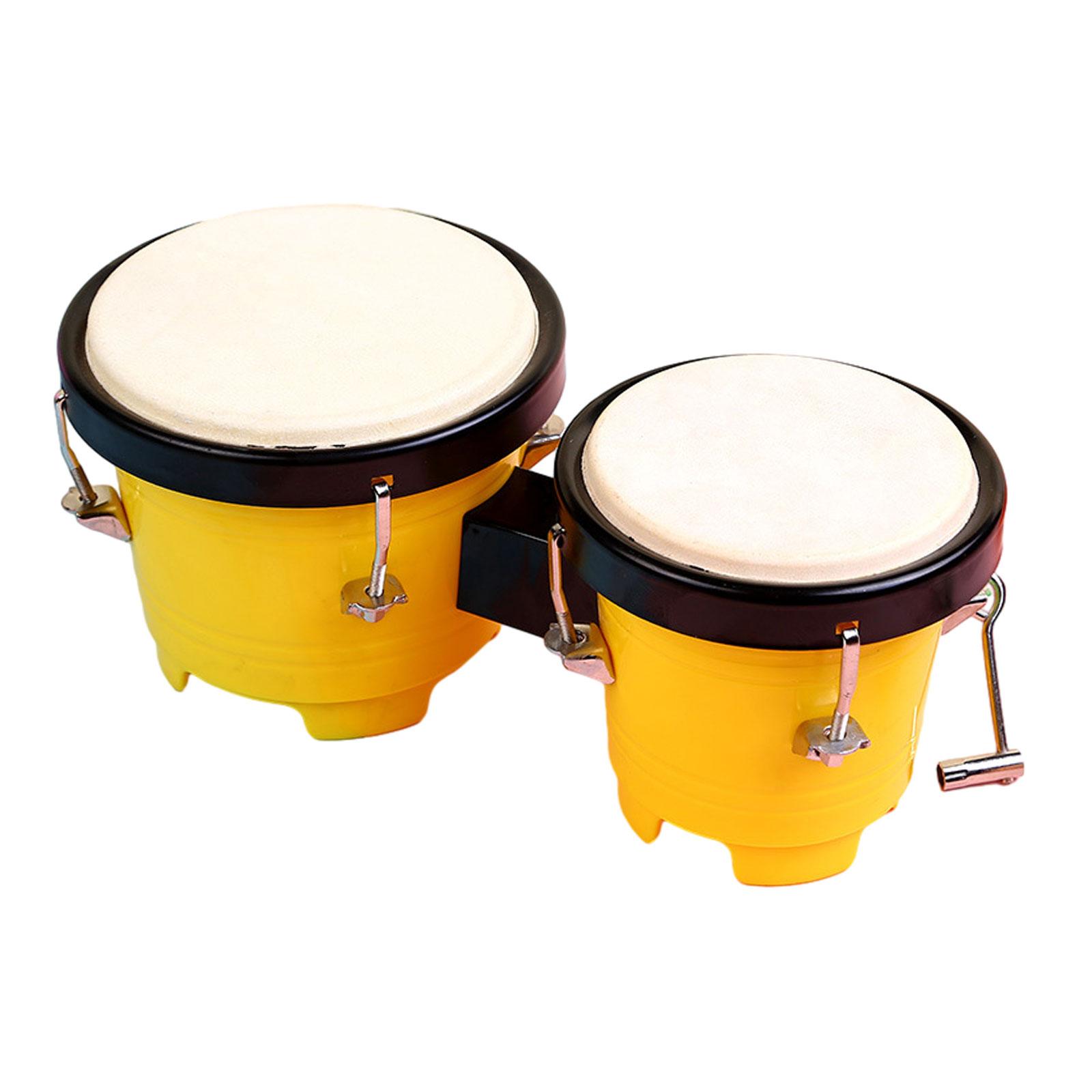 Bongo Drum Set - ชุดกลองบองโก 4 นิ้ว 5 นิ้ว กลองแอฟริกัน