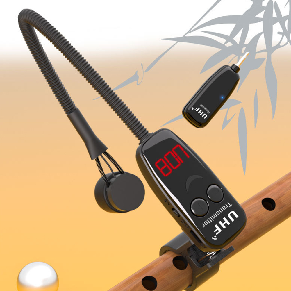 คลิปหนีบไมโครโฟนไร้สาย UHF ตัว - Musical Instrument Flute บทวิจารณ์และราคา