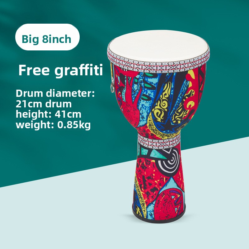กลองแอฟริกันขนาด 8 นิ้ว กลองมื - Bongo Drum Set บทวิจารณ์และราคา
