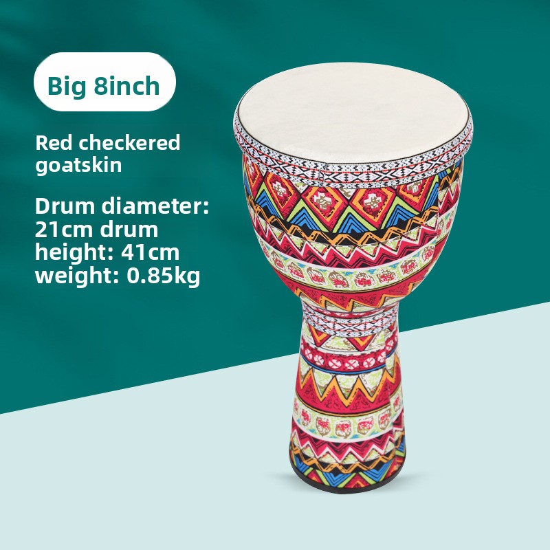 กลองแอฟริกันขนาด 8 นิ้ว กลองมื - Bongo Drum Set บทวิจารณ์และราคา