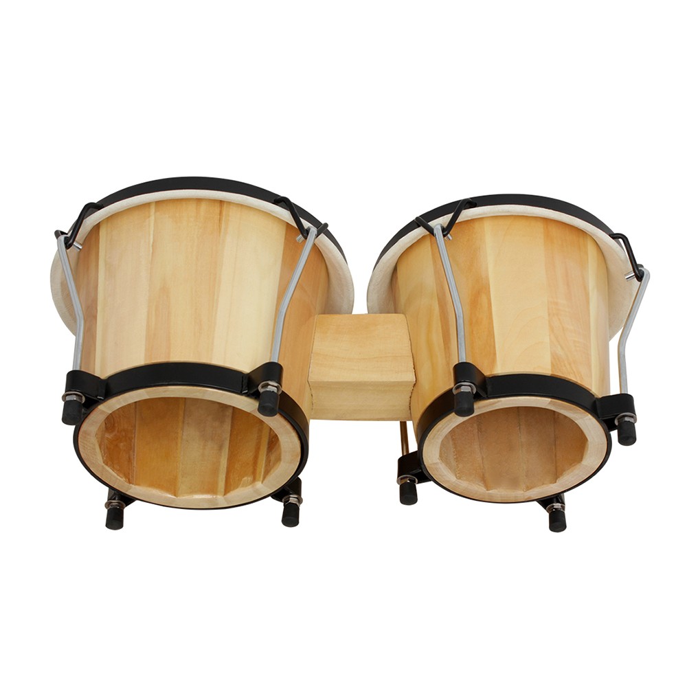 ชุดกลองบองโกไม้ ขนาด 5.5 นิ้ว  - Bongo Drum Set บทวิจารณ์และราคา