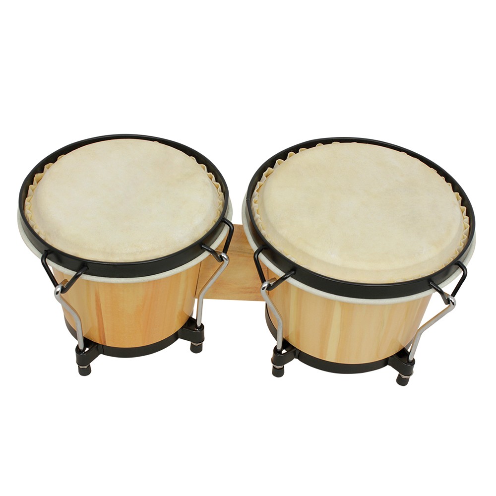 ชุดกลองบองโกไม้ ขนาด 5.5 นิ้ว  - Bongo Drum Set บทวิจารณ์และราคา