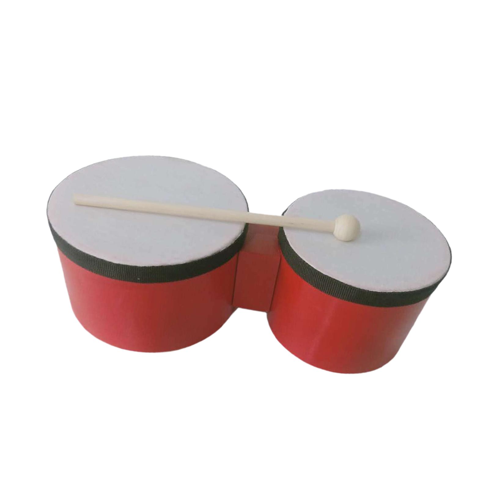 ชุดกลองบองโก กลองไม้สำหรับประก - Bongo Drum Set บทวิจารณ์และราคา