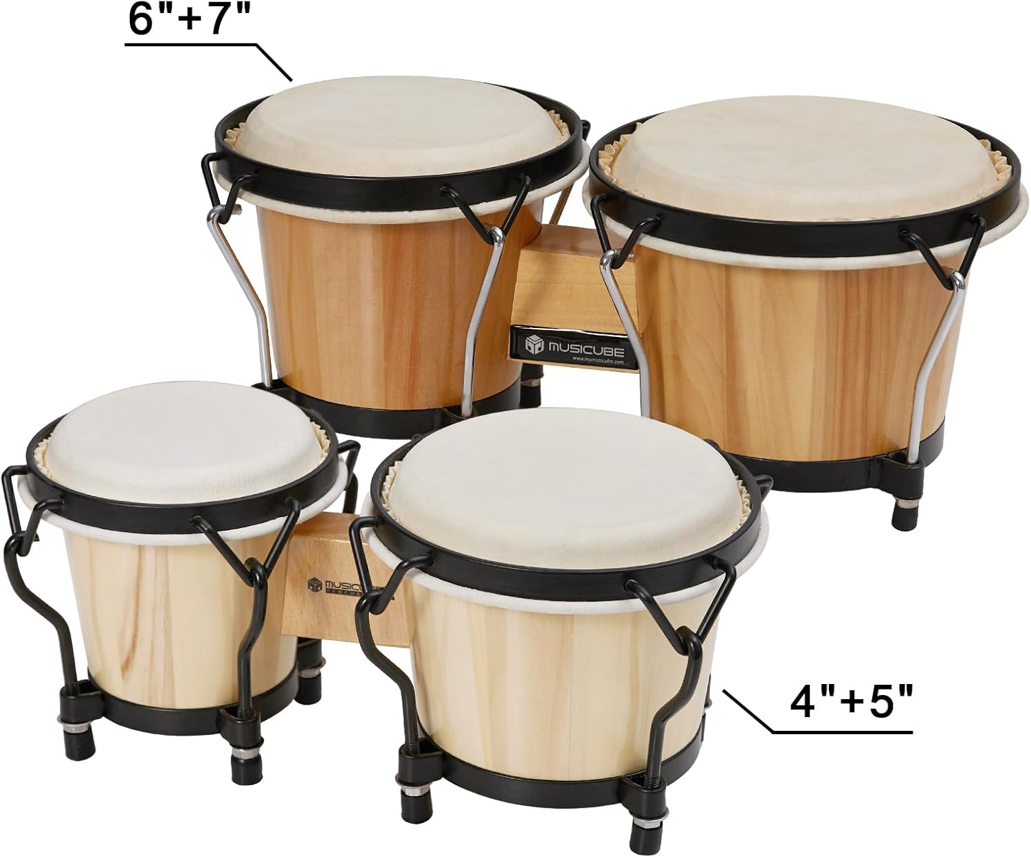 ราคาขายส่ง คุณภาพเยี่ยม ชุดกลอ - Bongo Drum Set บทวิจารณ์และราคา