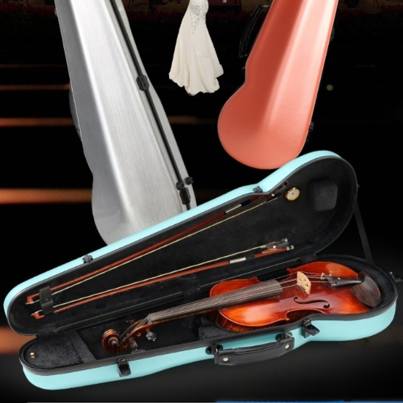 เคสไวโอลินคาร์บอนไฟเบอร์ ป้องก - Musical Instrument Sounds บทวิจารณ์และราคา