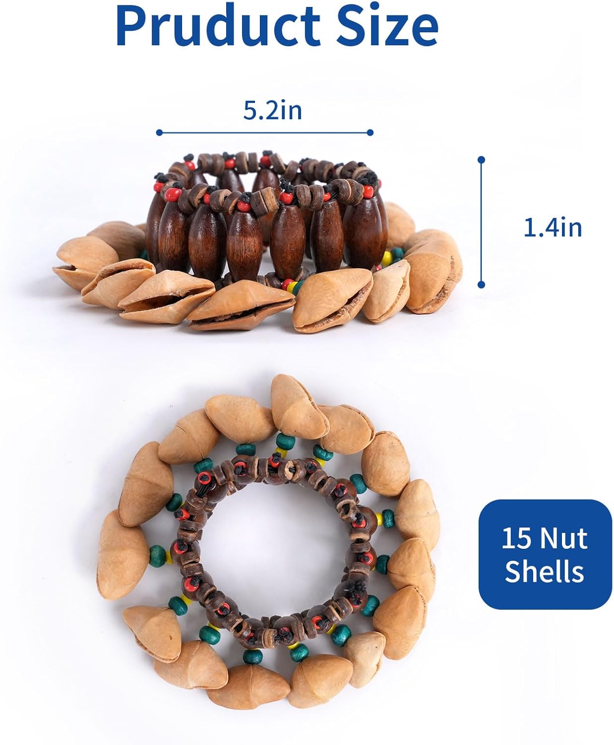 สร้อยข้อมือโดราซีดสำหรับข้อเท้ - Musical Instrument Africa บทวิจารณ์และราคา