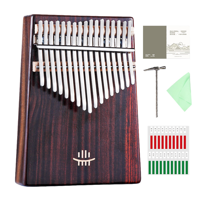 Hluru Kalimba 17คีย์, มีรู21คี - Musical Instrument Sounds บทวิจารณ์และราคา