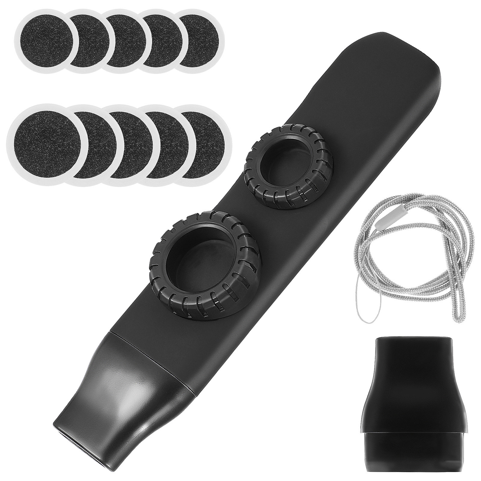 เครื่องดนตรีคาซูแบบสองรูสำหรับ - Musical Instrument Flute บทวิจารณ์และราคา