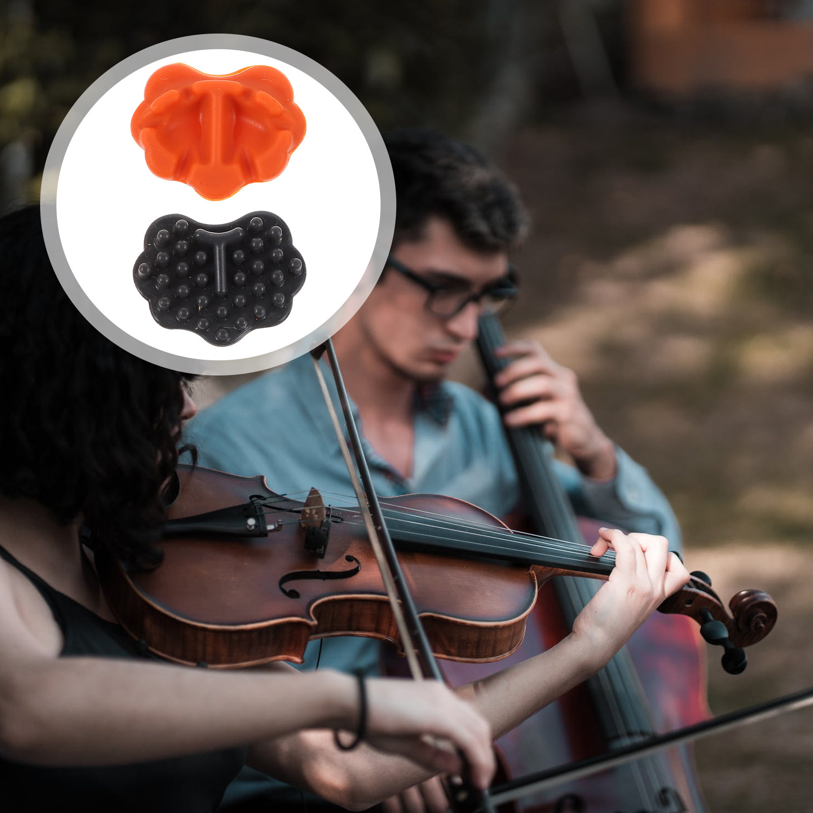 2 ชิ้น อุปกรณ์ลดเสียงเอ้อหู นา - Musical Instrument Sounds บทวิจารณ์และราคา