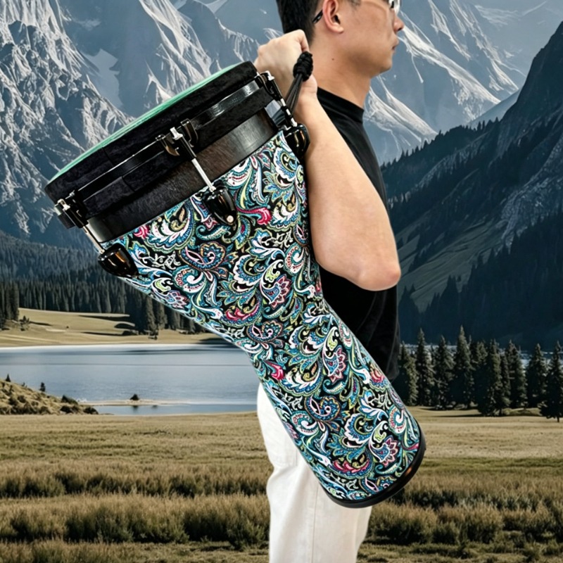 กลองแอฟริกันขนาด 12 นิ้ว แบบพก - Musical Instrument Africa บทวิจารณ์และราคา