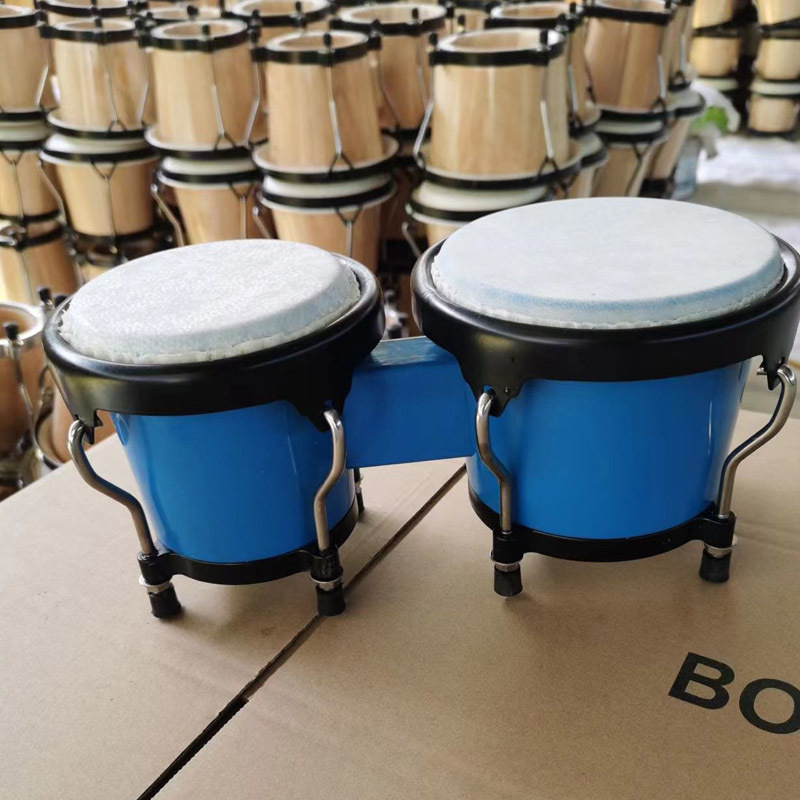 กลองบองโกพลาสติก ABS ขนาด 4+5  - Bongo Drum Set บทวิจารณ์และราคา