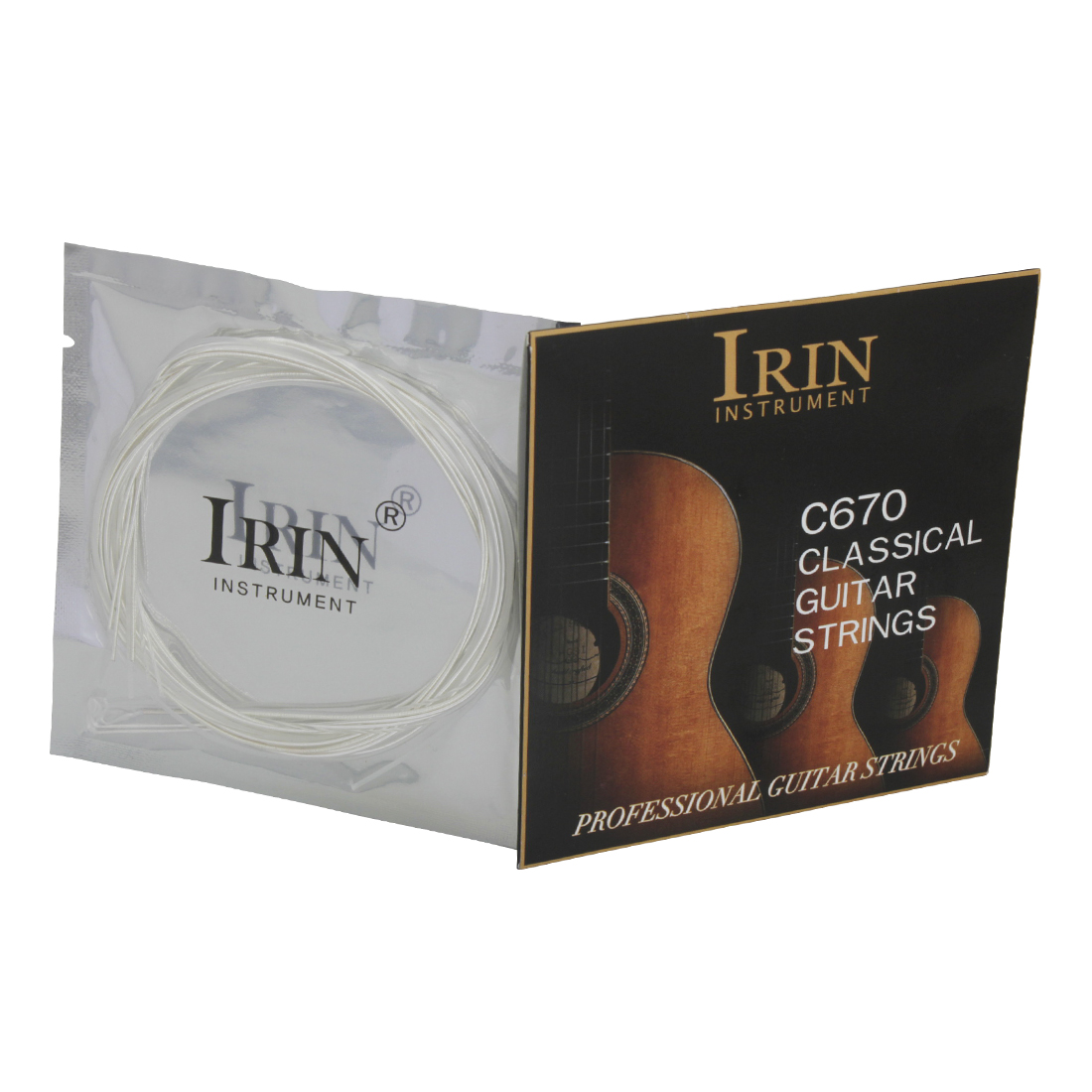 IRIN C670 คลาสสิกสายกีตาร์คลาส - Musical Instrument Sounds บทวิจารณ์และราคา