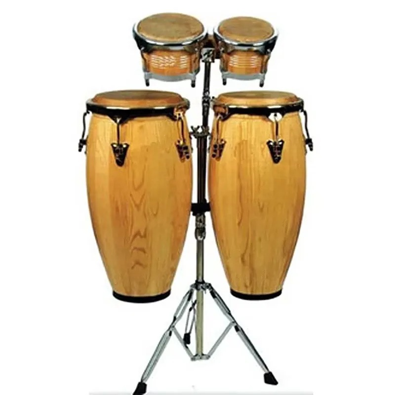 ชุดกลองคองกาขนาด 10-11 นิ้ว พร - Bongo Drum Set บทวิจารณ์และราคา