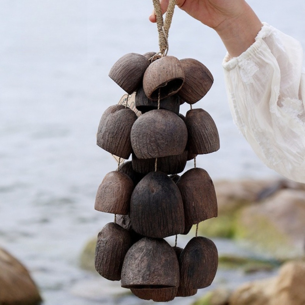 ระฆังเปลือกผลไม้ธรรมชาติทำมือ  - Musical Instrument Africa บทวิจารณ์และราคา