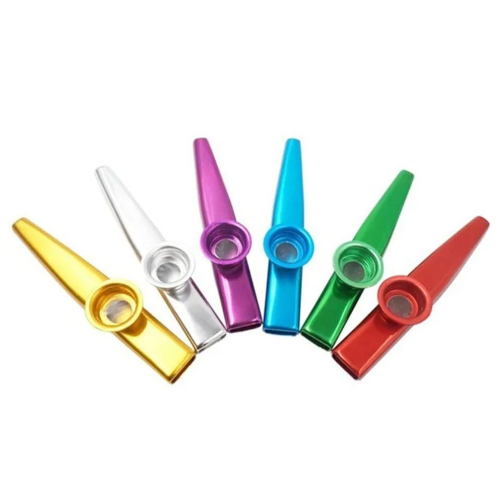 คาซูอุปกรณ์ทำจากโลหะมีหลายสีถอ - Musical Instrument Flute บทวิจารณ์และราคา