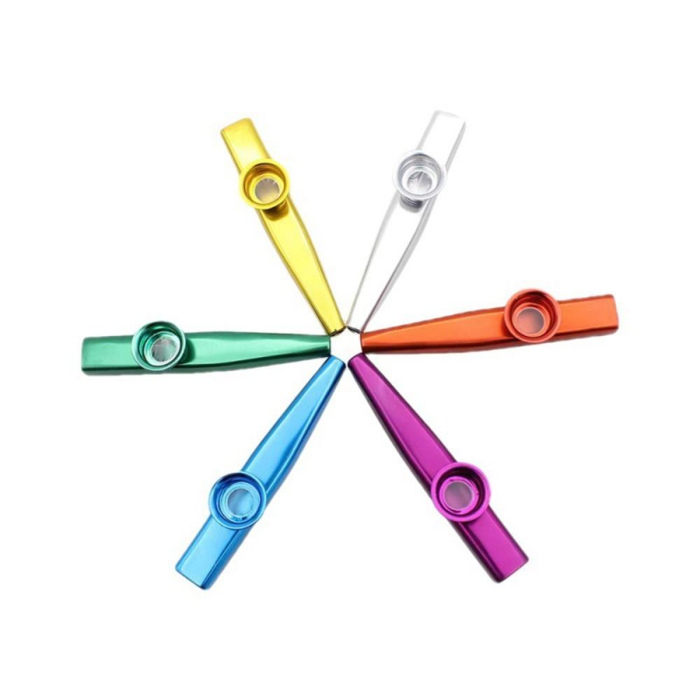 คาซูอุปกรณ์ทำจากโลหะมีหลายสีถอ - Musical Instrument Flute บทวิจารณ์และราคา
