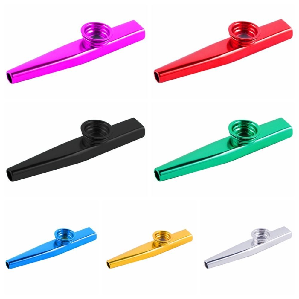 คาซูอุปกรณ์ทำจากโลหะมีหลายสีถอ - Musical Instrument Flute บทวิจารณ์และราคา