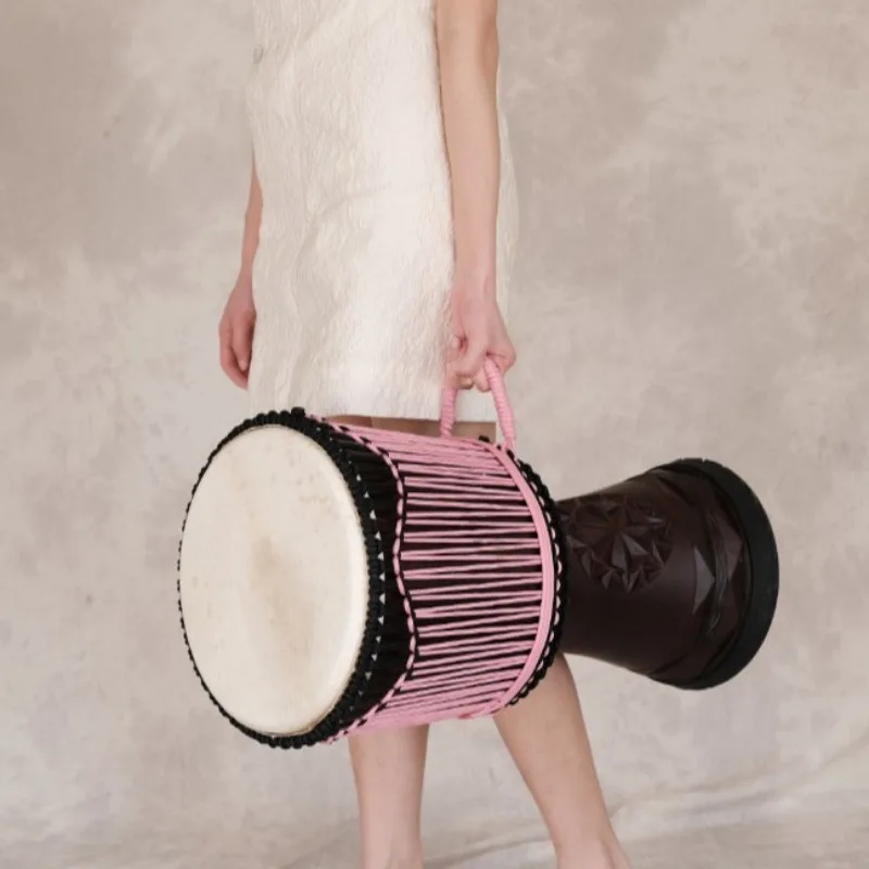 12 นิ้ว Djembe Mahogany กลองแอ - Musical Instrument Africa บทวิจารณ์และราคา
