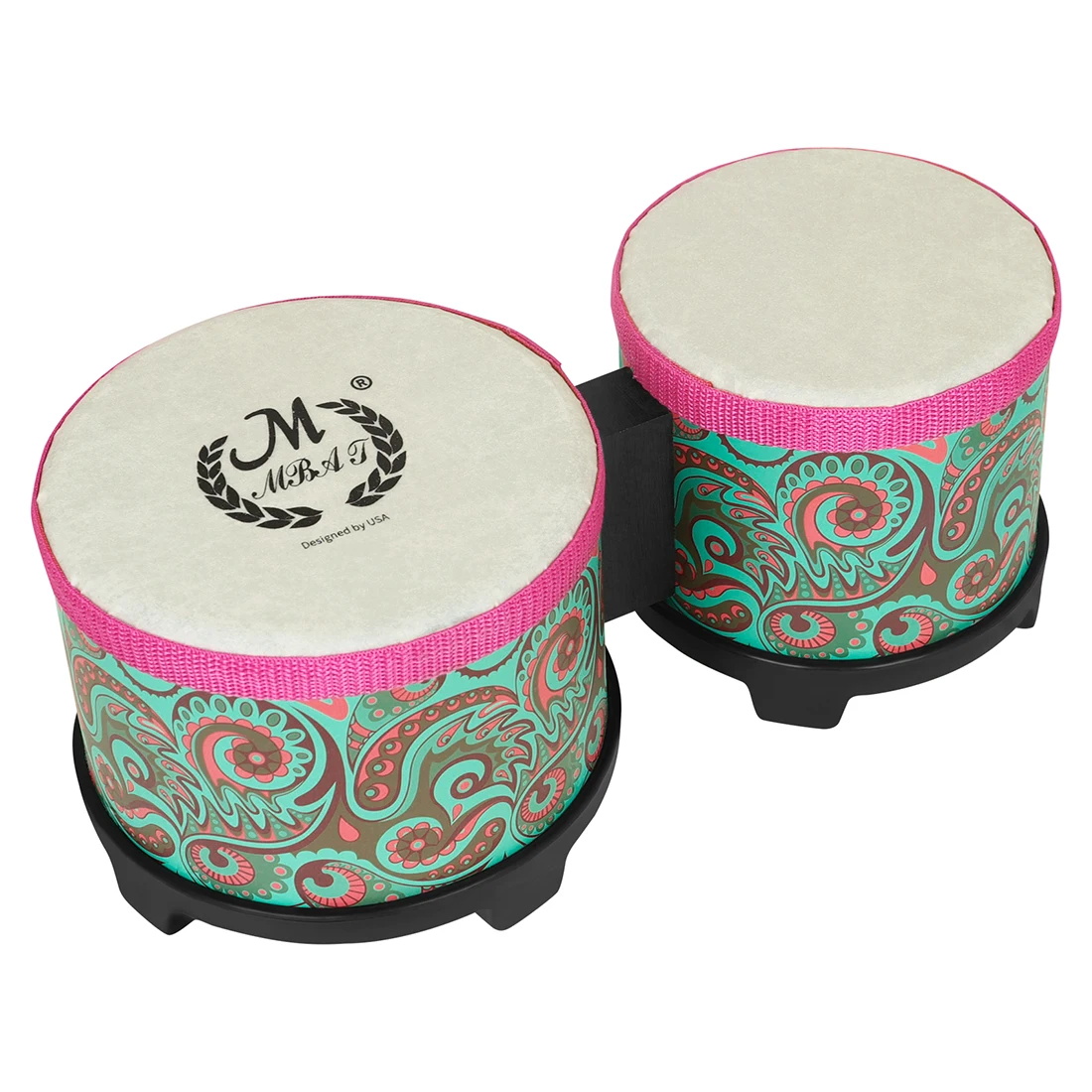 M MBAT กลองบองโก 5 นิ้วและ 6 น - Bongo Drum Set บทวิจารณ์และราคา