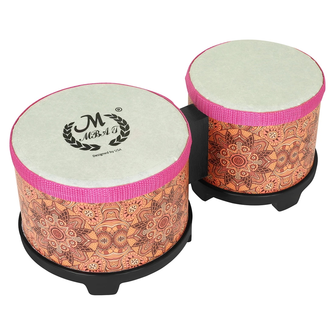 M MBAT กลองบองโก 5 นิ้วและ 6 น - Bongo Drum Set บทวิจารณ์และราคา