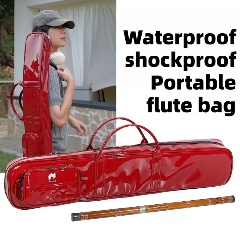 กระเป๋าใส่ขลุ่ยไม้ไผ่เคลือบเงา - Musical Instrument Flute บทวิจารณ์และราคา