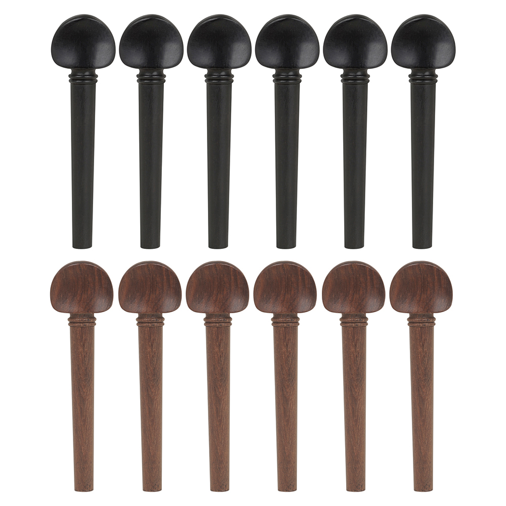 12ชิ้น/เซ็ตหมุดไม้มะฮอกกานีไม้ - Musical Instrument Tabla บทวิจารณ์และราคา