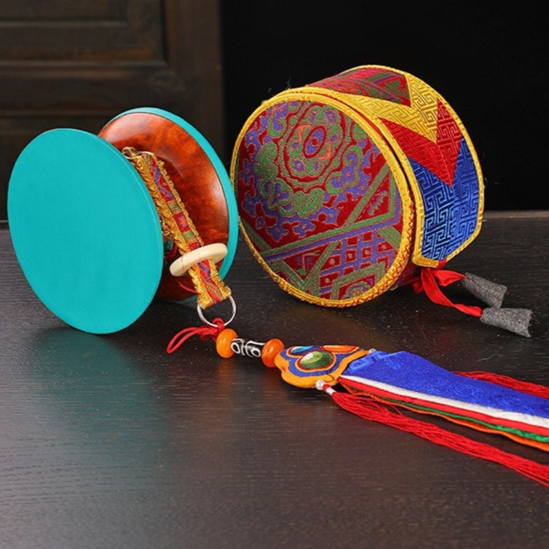 แทมบูรีนเนปาล กลองมือหนังแกะสำ - Tambourine Hand Drum บทวิจารณ์และราคา