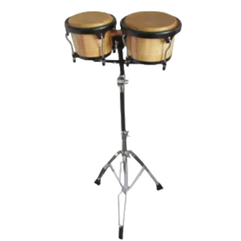 กลองแทมบูรีนโบงโกแบบชิ้นเดียว  - Bongo Drum Set บทวิจารณ์และราคา