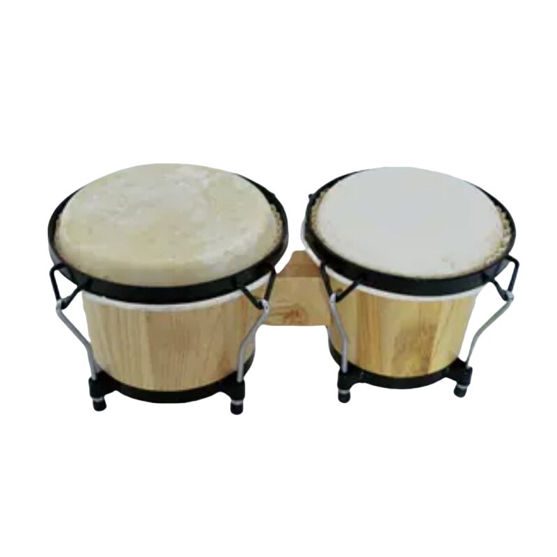 กลองแทมบูรีนโบงโกแบบชิ้นเดียว  - Bongo Drum Set บทวิจารณ์และราคา