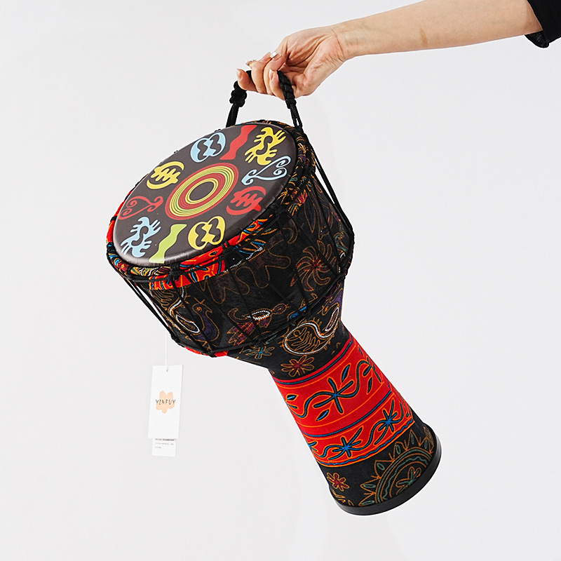 เด็ก Djembe 10 นิ้วเริ่มต้นกลอ - Musical Instrument Africa บทวิจารณ์และราคา
