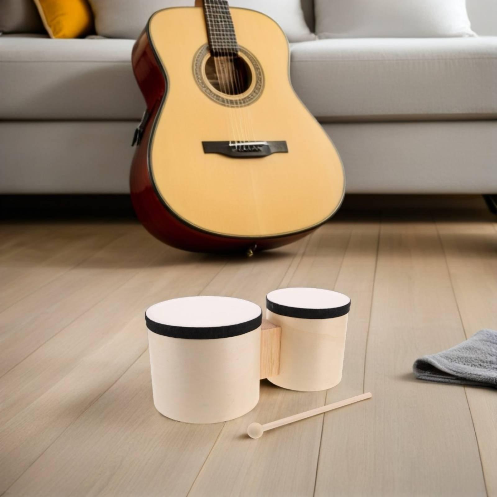 ชุดกลองบองโก เครื่องดนตรีประเภ - Bongo Drum Set บทวิจารณ์และราคา
