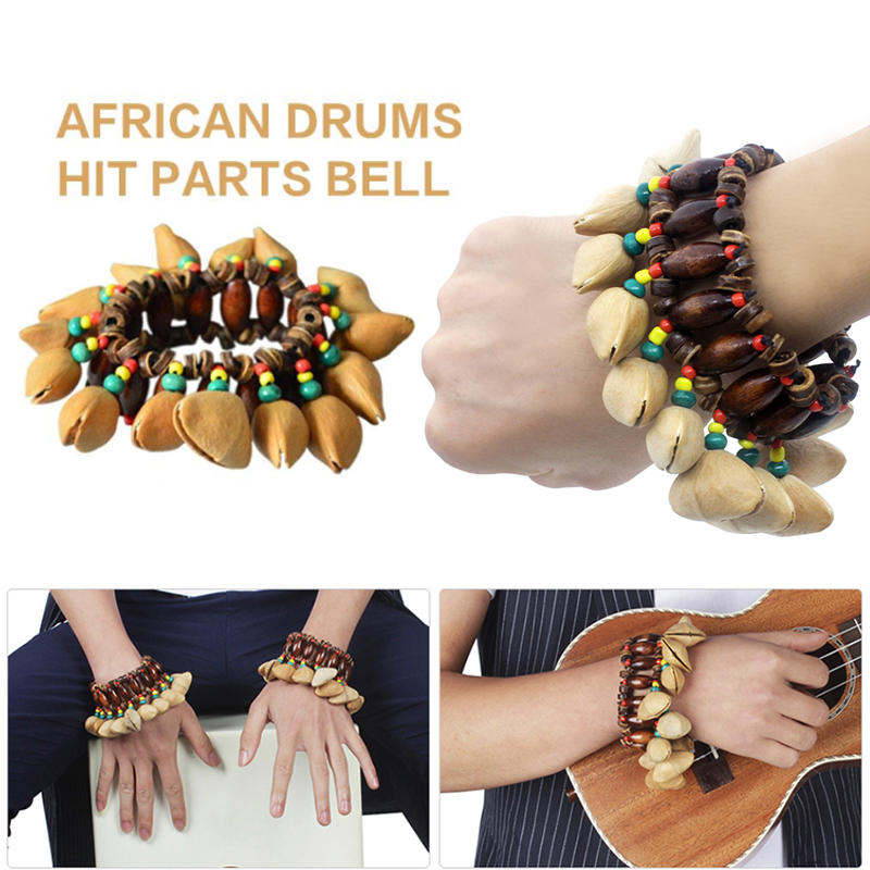 M MBAT Handmade Nuts Shell สร้ - Musical Instrument Africa บทวิจารณ์และราคา